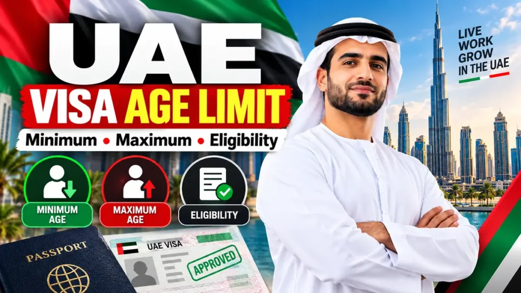 UAE employment visa age limit 2026 minimum maximum age and eligibility guide