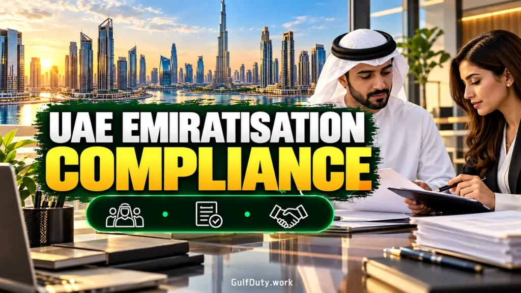 UAE fake Emiratisation enforcement with 377 cases found and fines up to AED 100,000