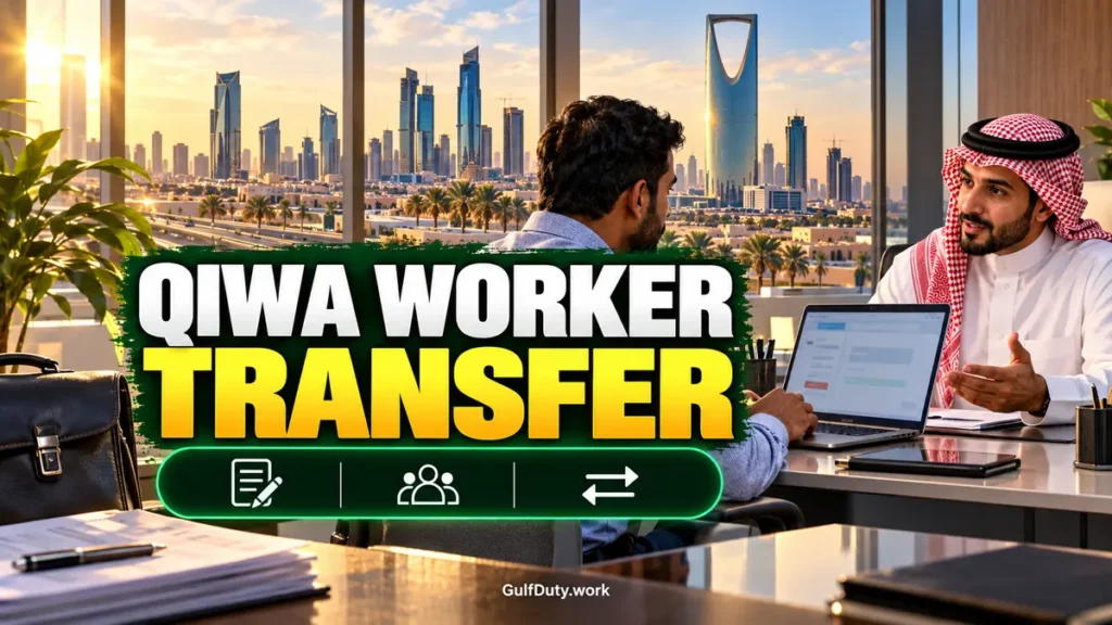 Saudi Qiwa platform allowing some absent workers to transfer to a new employer